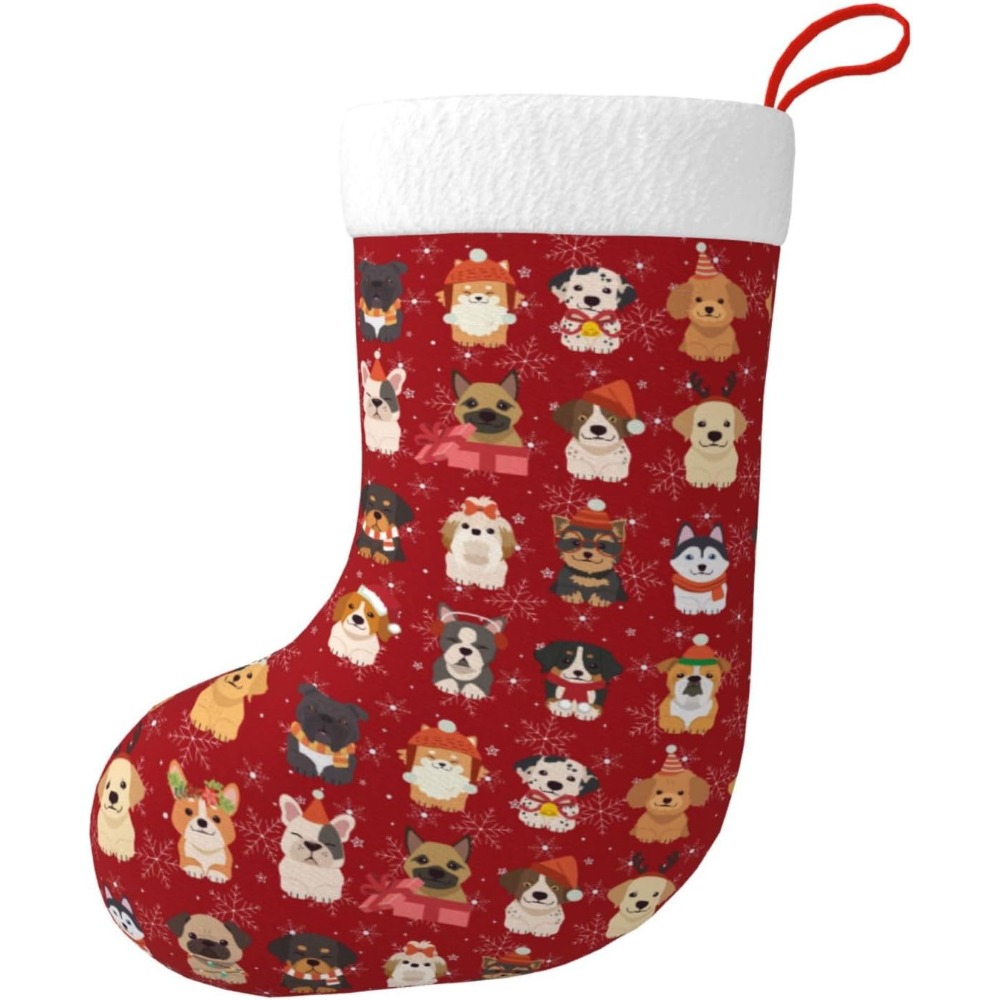 Christmas Stocking Hanging - Милые рождественские чулки для собак, рождественские