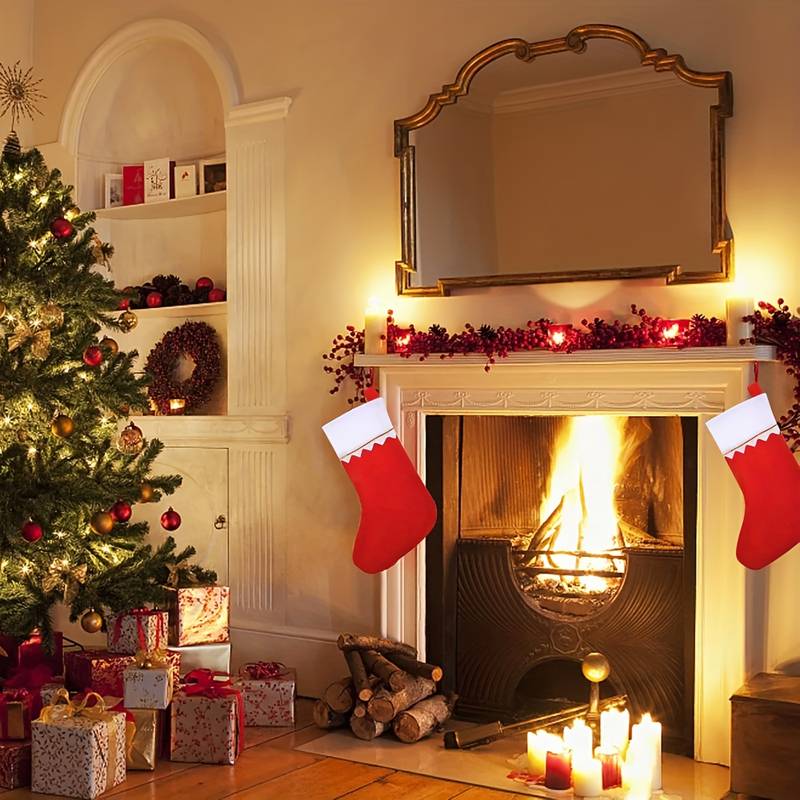 1/3/6 шт. рождественских чулок – обзор и цена Christmas Stocking Hanging