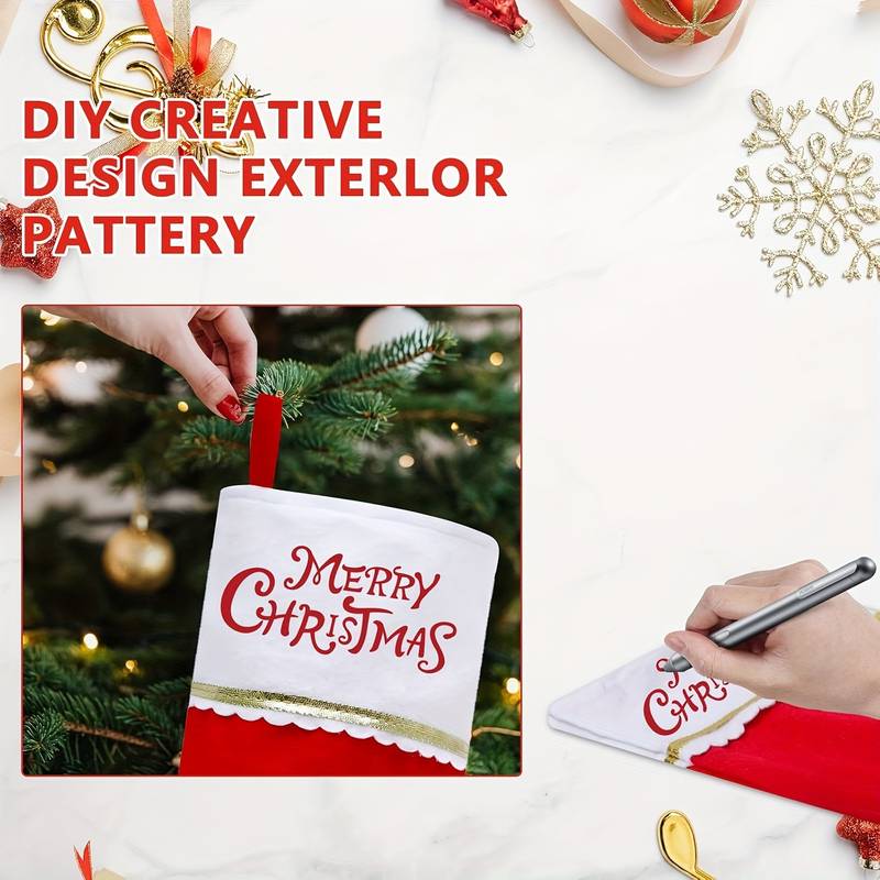 1/3/6 шт. рождественских чулок – обзор и цена Christmas Stocking Hanging