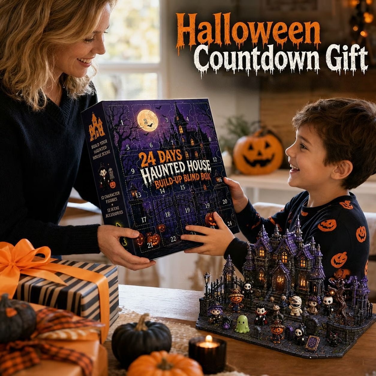 Адвент-календарь на Хэллоуин 2 – обзор и цена Advent Calendar Gift