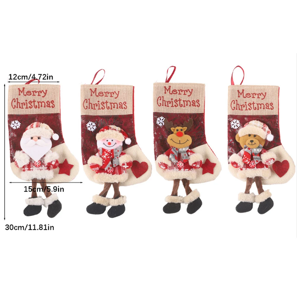 Большой рождественский чулок С – обзор и цена Christmas Stocking Hanging