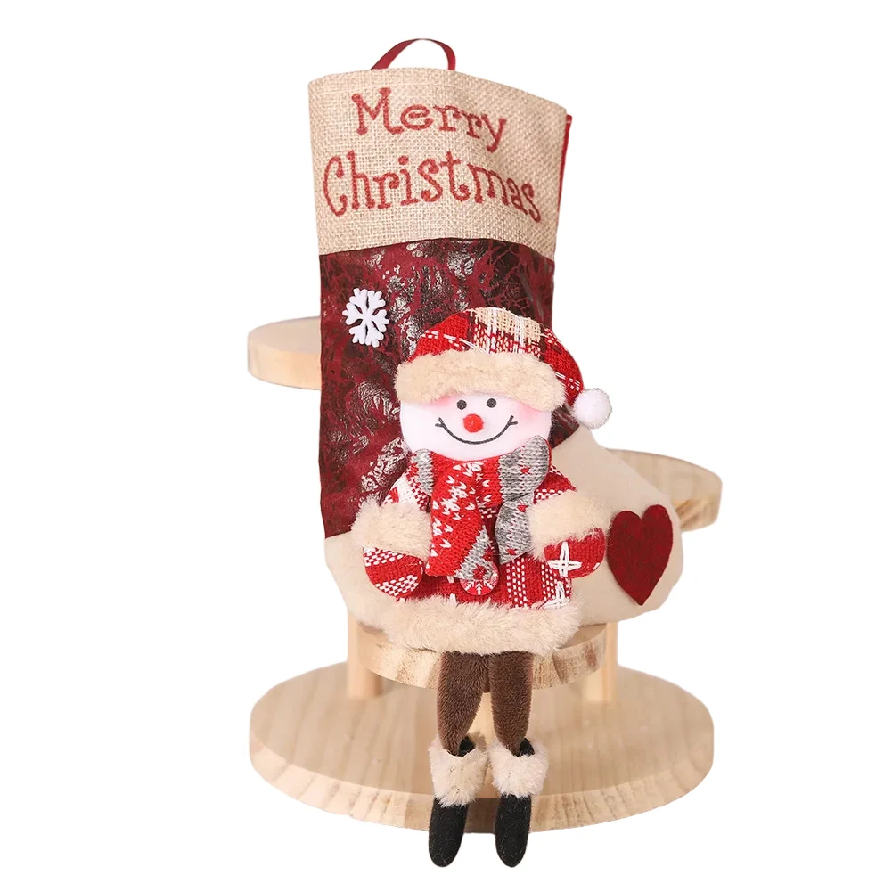 Большой рождественский чулок С – обзор и цена Christmas Stocking Hanging