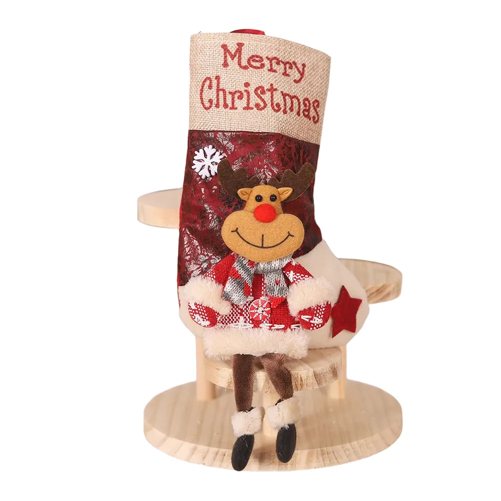 Большой рождественский чулок С – обзор и цена Christmas Stocking Hanging