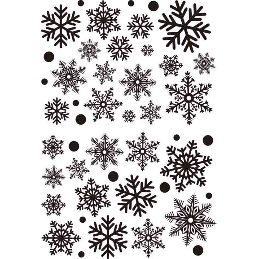 30 шт., ПВХ, рождественские сн – обзор и цена Snowflake Window Decal