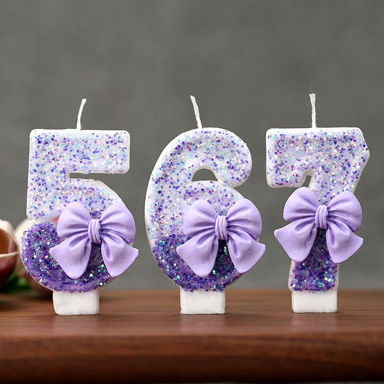 Креативная блестящая градиентн – обзор и цена Holiday Candle Set