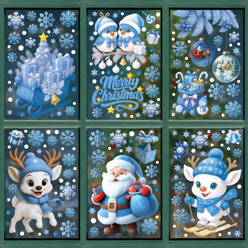 Набор статических наклеек на о – обзор и цена Snowflake Window Decal