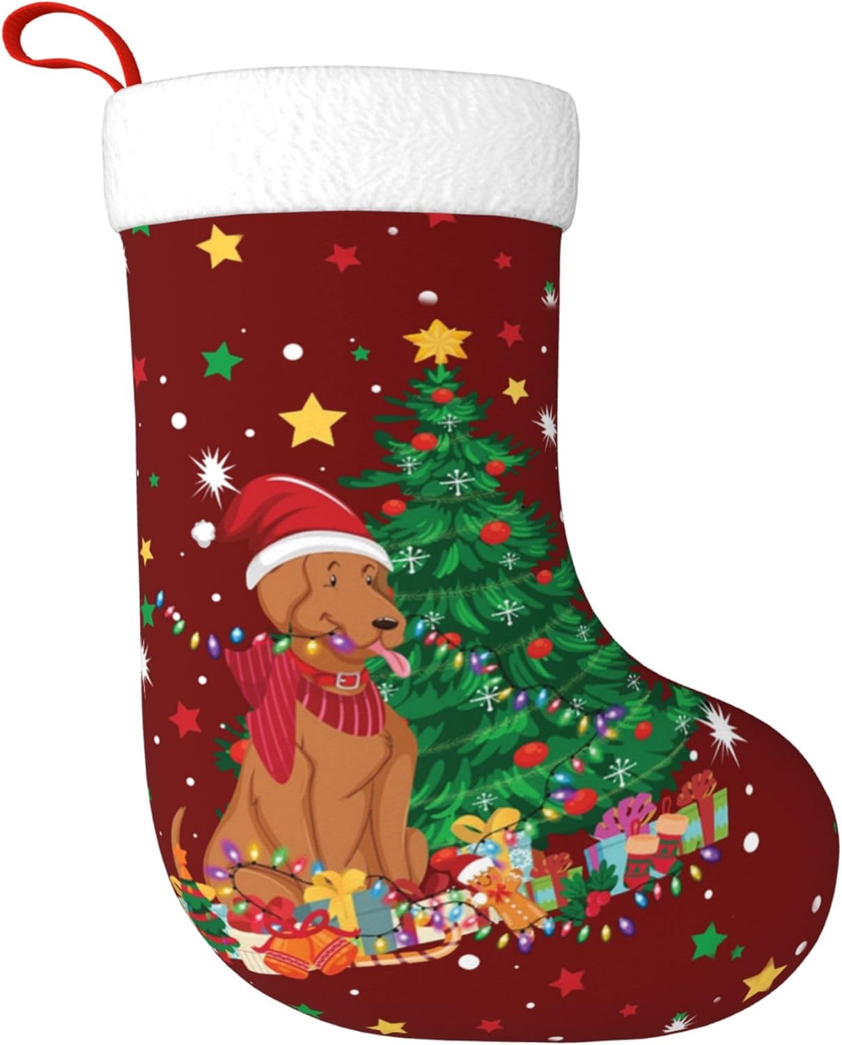 Рождественский светильник для  – обзор и цена Christmas Stocking Hanging