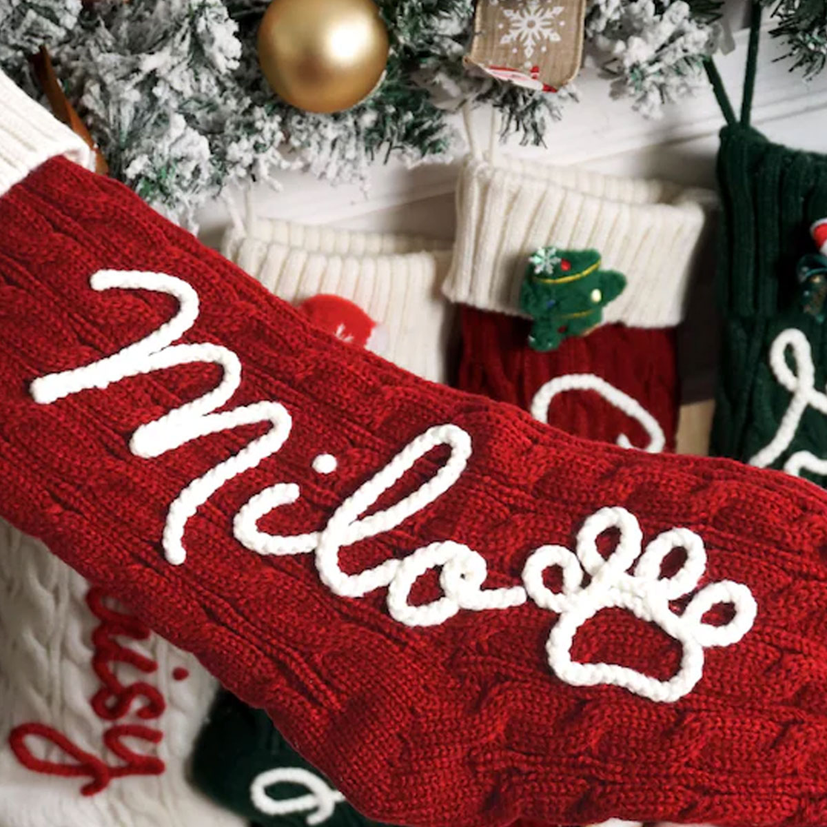 1 шт. рождественских декоратив – обзор и цена Christmas Stocking Hanging